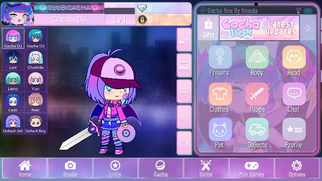 GACHA NOX(��װ������Ϸ)